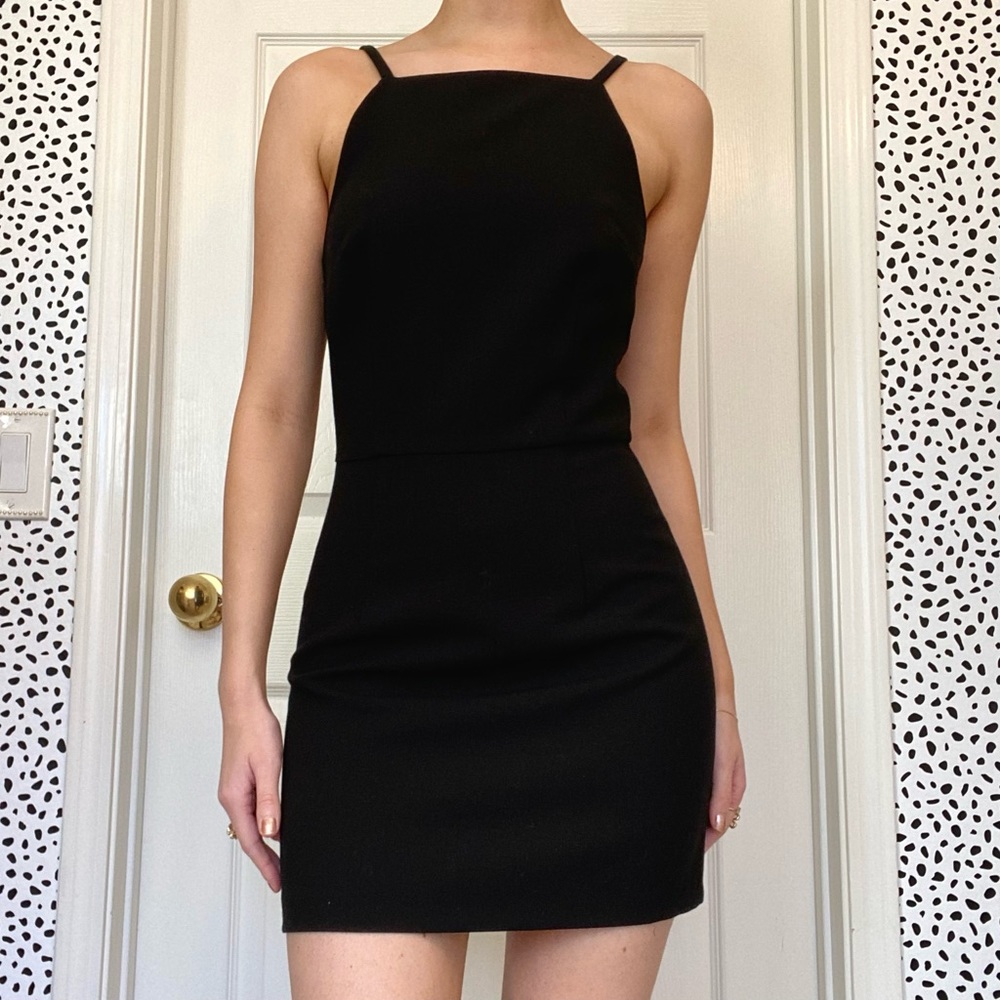 French Connection Black Mini Dress🗝